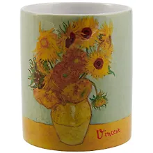Купить Кружка Винсент Ван Гог Подсолнухи (керамика) (330мл) (коробка) — Фото №1