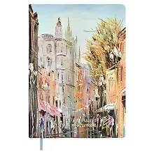 Купить Ежедневник недат.  А6+ 120л 126х174 "Наппа" МОСКВА. АРБАТ, иск.кожа, мягкий переплет, тиснение фольгой, офсет, ляссе — Фото №1