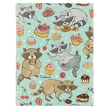 Купить Записная книжка «Енот-сладкоежка», 48 листов, А6 — Фото №1