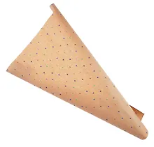 Купить Бумага упаковочная 70*100см "Сердечки" крафт, инд.уп. — Фото №1