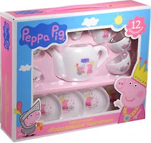 Купить Игрушка, Набор посуды Peppa Pig Королевское Чаепитие 12 предметов — Фото №1