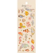 Купить Наклейки 20х7,5 (с клапаном)Морской мир (№ 1,2) — Фото №1