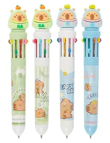 Купить Ручка шариковая "Капибара", 10 цветов, в ассортименте — Фото №1