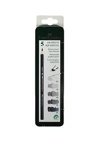 Купить Карандаши ч/гр акварельные 5шт НВ, 2В, 4В, 6В, 8В — Фото №1