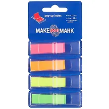 Купить Набор самоклеящихся закладок «Make your mark», 4 блока — Фото №1