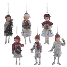 Купить Изделие декоративное подвесное Девочка, Мальчик, 6 вариантов (6х4х11) — Фото №1