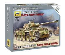 Купить Сборная модель Немецкий средний танк T-V A  Пантера, 6196, ЗВЕЗДА — Фото №1