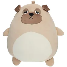 Купить Мягкая игрушка Мопсик овальный (40х25) (12-01014-033) — Фото №1