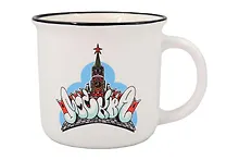Купить Кружка "Спасская башня", рисунок (Москва), (фарфор) (065-8-19-D10) — Фото №1