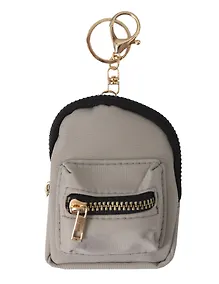 Купить Брелок-обвес на сумку Рюкзачок Светло-Серый (текстиль) (12-3307025189-2561113) — Фото №1