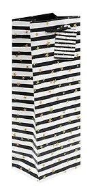 Купить Пакет бутылочный 34,5*12,5*10 "Shine" бум.мат.ламинат — Фото №1