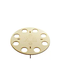 Купить Подставка под яйца Пасхальная (151685) (8 яиц) (210х210х40мм) (игрушка из дерева) (упаковка) — Фото №1