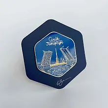 Купить Магнит ночь Мост, с подвесом (Санкт-Петербург) (спб 107б) — Фото №1