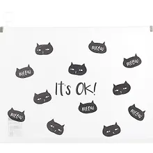 Купить Папка на молнии «Kitty», А4 — Фото №1