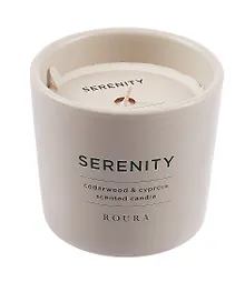 Купить Свеча ароматическая в стакане Кедр и Кипарис (керамика) (9х9) (250г) — Фото №1