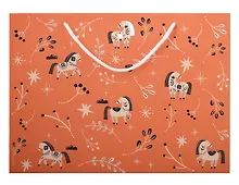 Купить Пакет А4 26*36 "Lucky"красный, НГ, бум.мат.ламинат — Фото №1