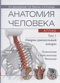 Купить Анатомия человека: атлас. В трех томах. Том 1. Опорно-двигательный аппарат. Учебное пособие — Фото №1