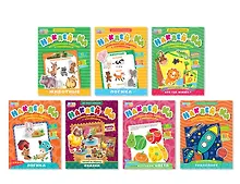 Купить Набор развивающих книг "Наклей-ка". Комплект из 7 книг — Фото №1