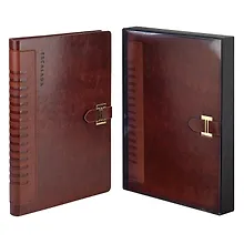 Купить Ежедневник недат. А5+ 160л 175x245 "Сариф экстра" коричневый — Фото №1