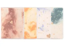 Купить Записная книжка А7 80л кл. "Marble" ПВХ-обл., ассорти — Фото №1