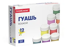 Купить Краски гуашевые 12цв 17мл "Basic" ErichKrause — Фото №1
