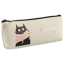 Купить Пенал на молнии «Кот с шарфом», 20 х 8 см — Фото №1