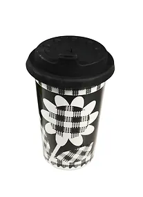 Купить Сувенир Термостакан Черно-белый узор — Фото №1
