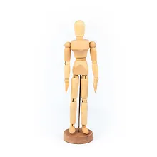 Купить Манекен человека 20см женский, дерево, Гамма — Фото №1