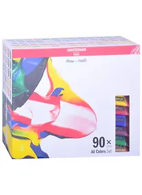 Купить Краски акриловые Amsterdam "Standart" 90цв 20мл, к/к, Royal Talens — Фото №1