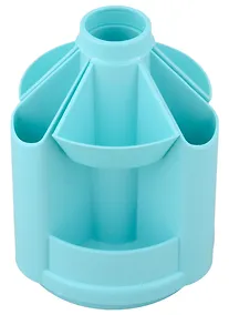 Купить Подставка настольная "Mini Desk, Pastel", вращающаяся, пластик, мятная, ErichKrause — Фото №1