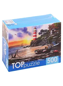 Купить Пазл Вечерний маяк 500 элементов TOPpuzzle ХТП500-6821 — Фото №1