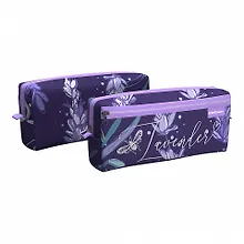 Купить Пенал-косметичка Erich Krause "Lavender", 2 отделения — Фото №1