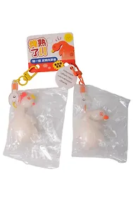 Купить Брелоки парные Курочка и Утка (ПВХ) (4,7х4,5) (12-34804-202508-XP32) — Фото №1