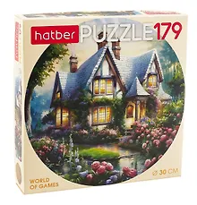 Купить Пазл "Живописный уголок"  круглый 179 элементов 30 см — Фото №1