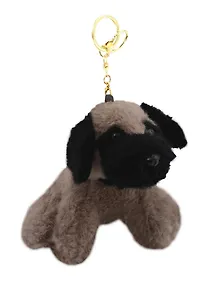 Купить Брелок Мопс (плюш) (12см) (15-3307019599-16) — Фото №1