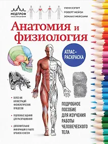 Купить Анатомия и физиология. Атлас-раскраска — Фото №1