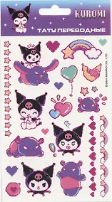 Купить Наклейки-тату переводные 110х200 "Куроми Пиксель-2" — Фото №1