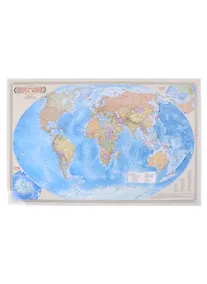 Купить Политическая карта мира. Масштаб (1: 55 000 000) — Фото №1