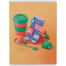 Купить Тетрадь в клетку Listoff, "We need. Дизайн 6", А4, 60 листов — Фото №1