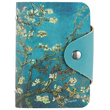 Купить Визитница Ветка миндаля (20 карт) (PU) (11×8) (блистер) (12-11592-ZY-15) — Фото №1