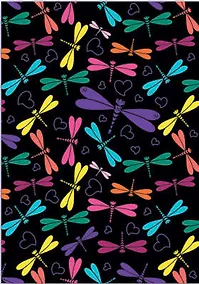 Купить Записная книжка, Феникс+, А6 (105*145мм) 160стр Notebook Стрекозы — Фото №1