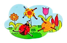 Купить Шнуровка "Божья коровка" (76512) (3+) (упаковка) (Mapacha) — Фото №1