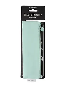 Купить Пенал-косметичка "Joy. Сахарный лед" на молнии, 60*210, иск.кожа, резинка - крепление на обложку — Фото №1