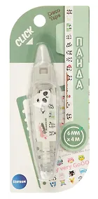 Купить Корректор-лента "Панда" 6 мм х 4 м с рисунками для коррекции текста, творческих работ — Фото №1