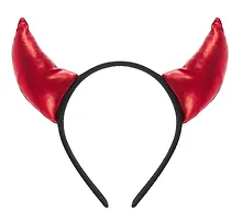 Купить Ободок Рожки красные (текстиль) (2-06141-P3) — Фото №1