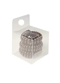 Купить Резинка-браслет для волос коричневая 3шт 12-03914-С2 — Фото №1