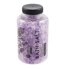 Купить Соль для ванны в баночке с эфирным маслом Лаванда (500г) — Фото №1