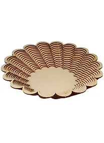 Купить Игрушка из дерева Ваза большая узкая Астра (поворот) (232х230х50) (162842) (Полноцвет) — Фото №1