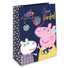 Купить Пакет подарочный Росмэн Пеппа и птица 350*250*90мм — Фото №1