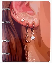 Купить Тетрадь на кольцах в клетку Listoff, "Стиль", 80 листов — Фото №1